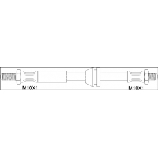 G1900.01 WOKING Тормозной шланг