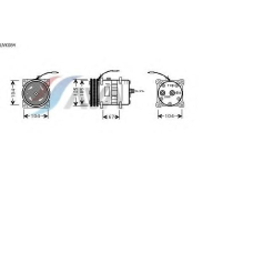 UVK084 AVA Компрессор, кондиционер