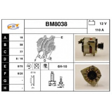 BM8038 SNRA Генератор