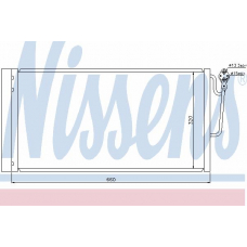 940118 NISSENS Конденсатор, кондиционер
