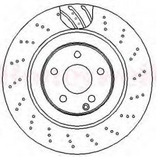 562405B BENDIX Тормозной диск