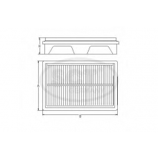 SB 2116 SCT Воздушный фильтр