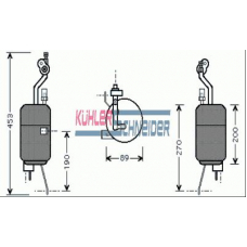 8928801 KUHLER SCHNEIDER Осушитель, кондиционер