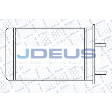 203M01 JDEUS Теплообменник, отопление салона