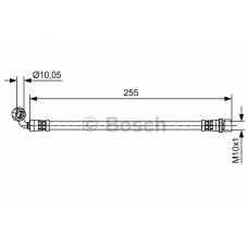 1 987 481 647 BOSCH Тормозной шланг