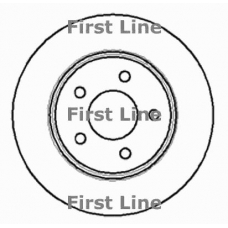 FBD1078 FIRST LINE Тормозной диск