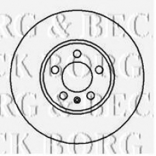 BBD4105 BORG & BECK Тормозной диск