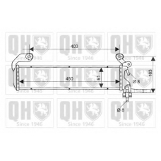 QER1946 QUINTON HAZELL Радиатор, охлаждение двигателя