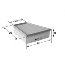 MA1163 CLEAN FILTERS Воздушный фильтр
