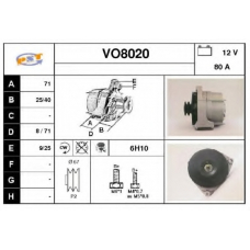 VO8020 SNRA Генератор