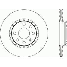 BDR1415.20 OPEN PARTS Тормозной диск