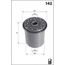 ELG5226 MECAFILTER Топливный фильтр