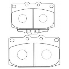 PN-5316 JNBK Колодки тормозные