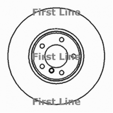 FBD826 FIRST LINE Тормозной диск