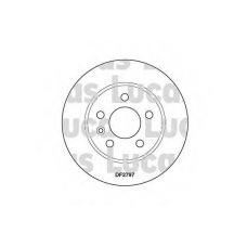 DF2797 TRW Тормозной диск
