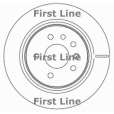 FBD1582 FIRST LINE Тормозной диск