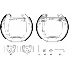 8DB 355 003-971 HELLA PAGID Комплект тормозных колодок