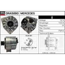 DRA5890 DELCO REMY Генератор