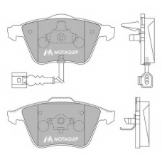 LVXL1264 MOTAQUIP Комплект тормозных колодок, дисковый тормоз