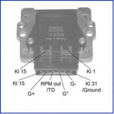 138008 Huco Коммутатор, система зажигания