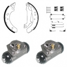 KP890 DELPHI Комплект тормозных колодок