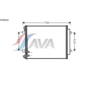 VWA5226 AVA Конденсатор, кондиционер