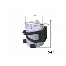 M589 MISFAT Топливный фильтр