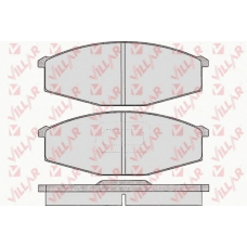 626.0575 VILLAR Комплект тормозных колодок, дисковый тормоз