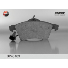 BP43109 FENOX Комплект тормозных колодок, дисковый тормоз
