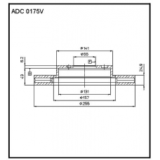 ADC 0175V Allied Nippon Гидравлические цилиндры