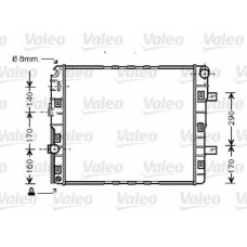 733423 VALEO Радиатор, охлаждение двигателя