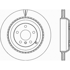 BDR2297.20 OPEN PARTS Тормозной диск