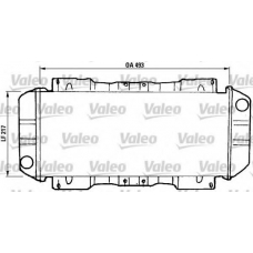 811046 VALEO Радиатор, охлаждение двигателя