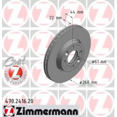 470.2416.20 ZIMMERMANN Тормозной диск