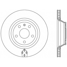 BDR2484.20 OPEN PARTS Тормозной диск