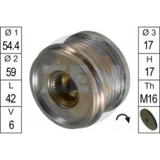 ZN5457 ERA Механизм свободного хода генератора