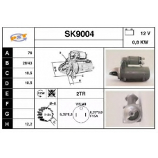SK9004 SNRA Стартер
