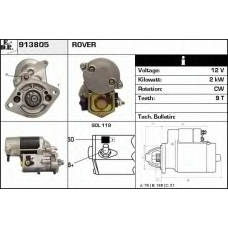 913805 EDR Стартер