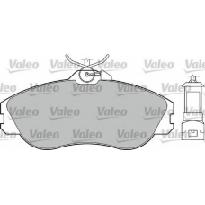 598230 VALEO Комплект тормозных колодок, дисковый тормоз