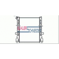 3800041 KUHLER SCHNEIDER Радиатор, охлаждение двигател