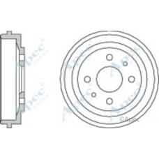 DRM9119 APEC Тормозной барабан