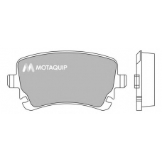 LVXL1290 MOTAQUIP Комплект тормозных колодок, дисковый тормоз