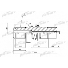 PDSV025 PATRON Приводной вал