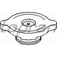 300 864 TOPRAN Крышка, резервуар охлаждающей жидкости