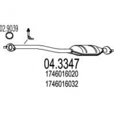 04.3347 MTS Катализатор
