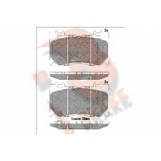 RB2089 R BRAKE Комплект тормозных колодок, дисковый тормоз