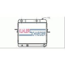 1620501 KUHLER SCHNEIDER Радиатор, охлаждение двигател