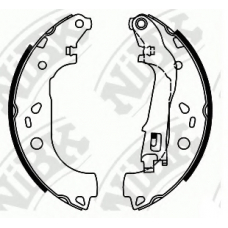 FN41002 NiBK Комплект тормозных колодок