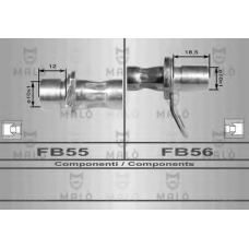8955 Malo Тормозной шланг