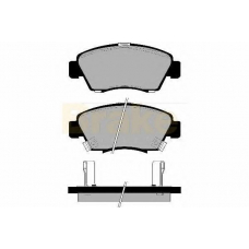 PA743 BRAKE ENGINEERING Комплект тормозных колодок, дисковый тормоз